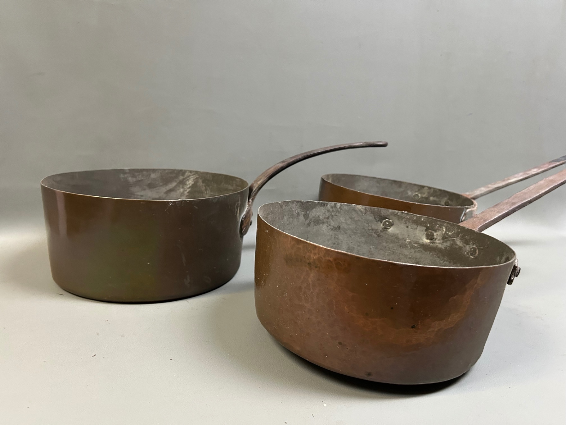Antique Hotel de Paris/ E. Dehillerin French Copper Ware Pots  - image 8 of 8