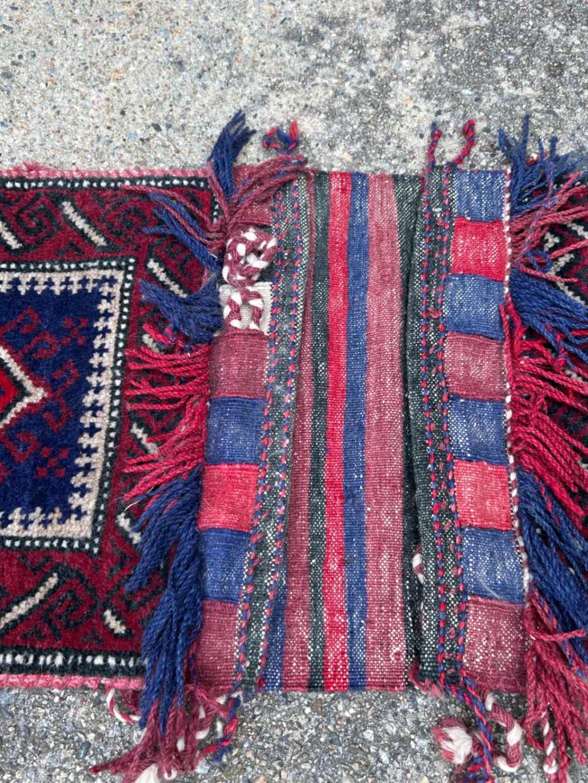 Afghan Handwoven Saddle Bag  - image 3 of 4