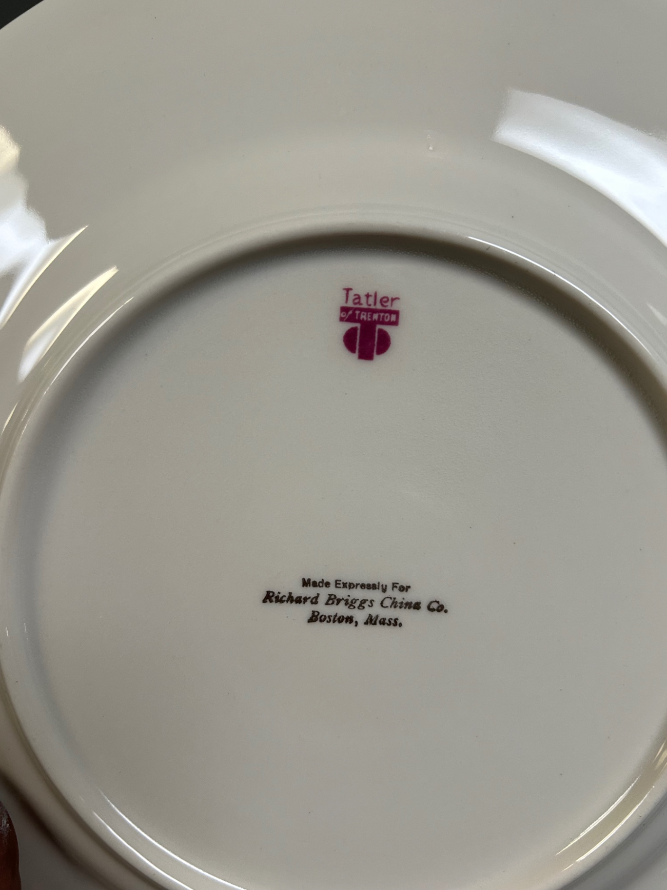 Tatler of Trenton Dinner Plates  - image 2 of 4