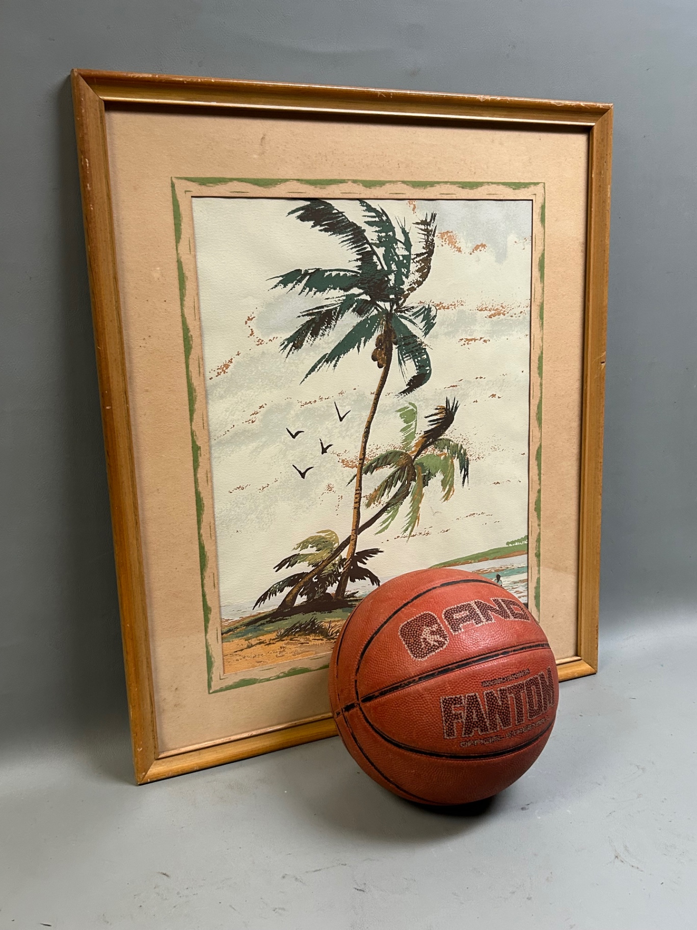 Signed Beachscape Painting - image 5 of 5