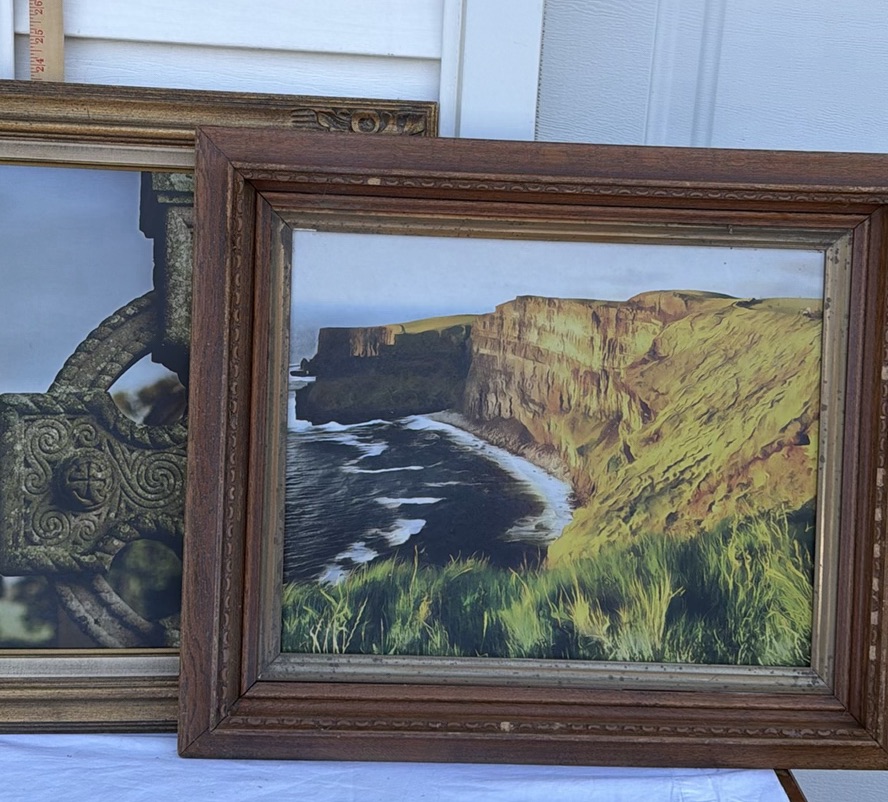 Two Framed Landscape Art Prints - image 5 of 8
