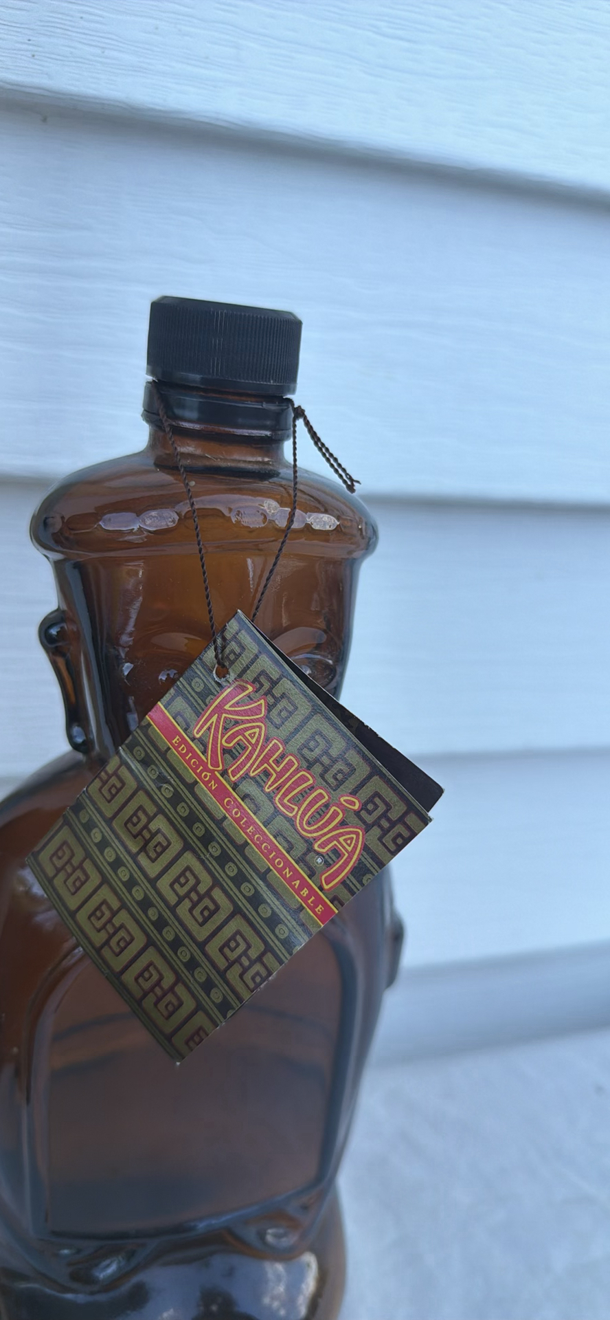 Kahlúa Edición Coleccionable Sculpted Glass Bottle - image 2 of 5