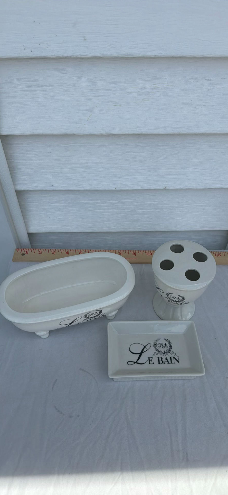 Le Bain Paris Ceramic Accessory Set - image 3 of 5