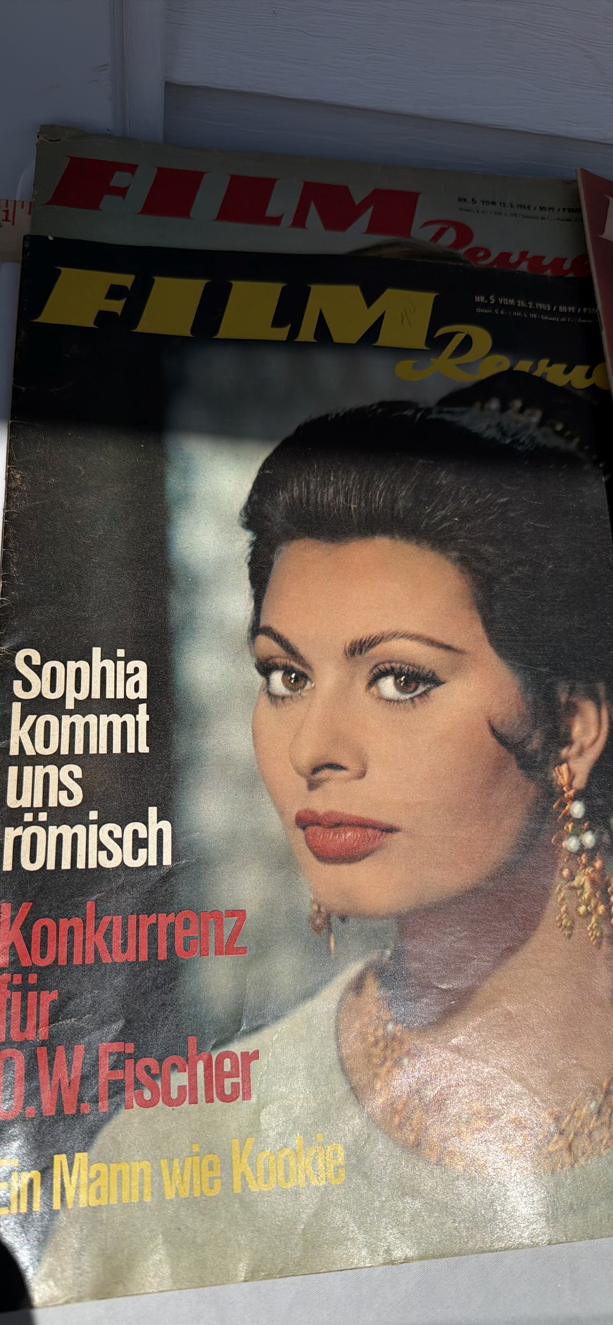 Vintage 1963 FILM Revue German Magazines - Lot Of 18 - image 2 of 11