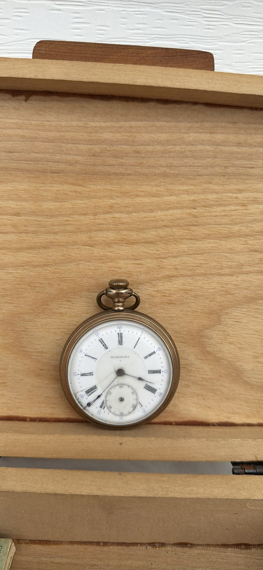 Vintage Watch & Wooden Shaving Kit with Kronenberg Supra Gold Razor Blades - image 18 of 21