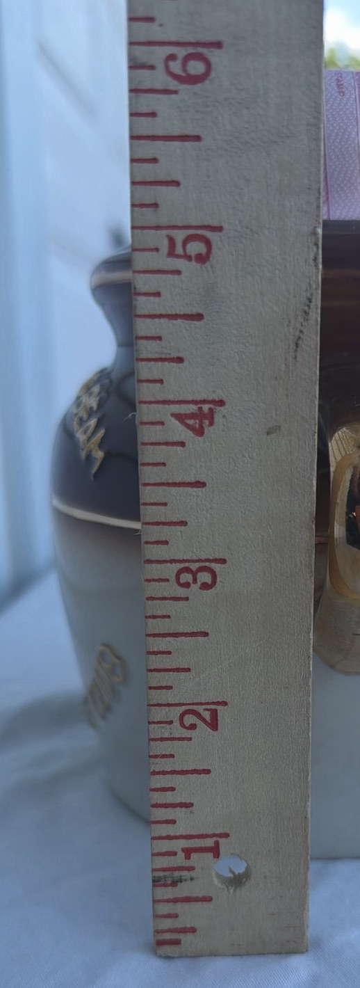 Vintage 1980 Jim Beam Ceramic Bourbon Decanter - “The Beam Pot” - image 5 of 6