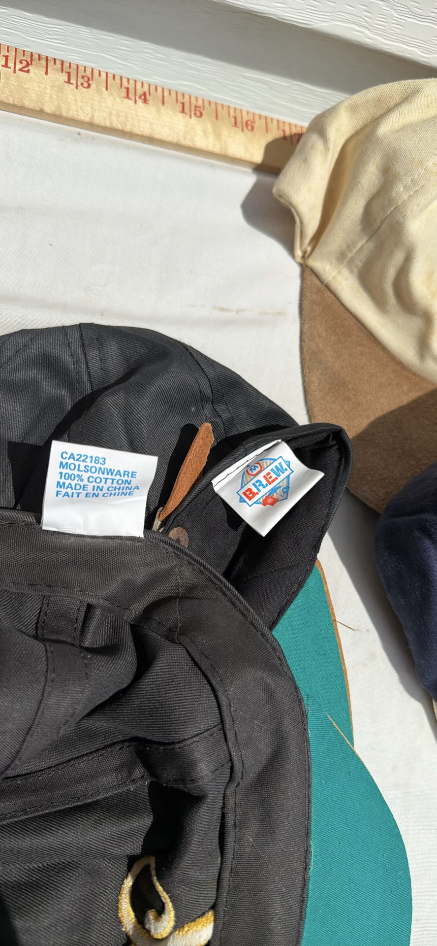 Four Beer-Branded Baseball Caps - Miller, Molson, etc. - image 10 of 10