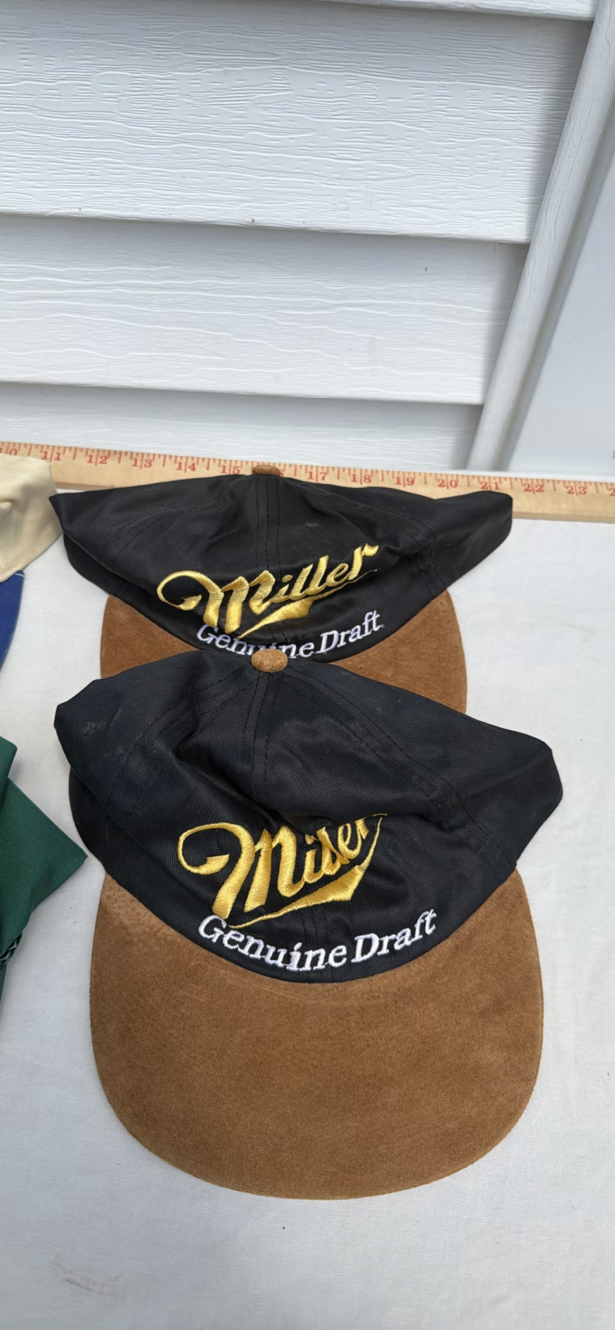 Four Brewery Branded Baseball Caps - Miller, Canadian, Upper Canada - image 1 of 7