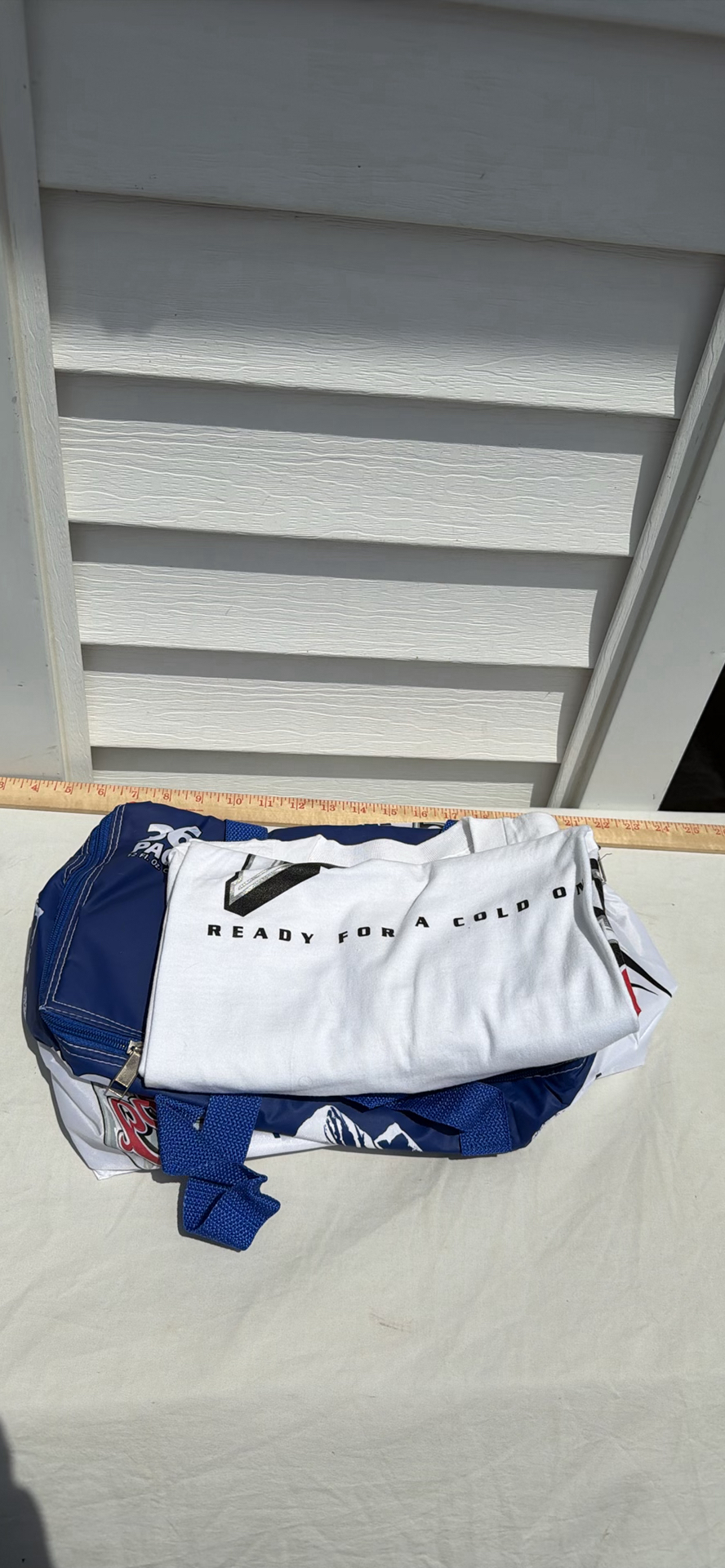Coors Light T-Shirt (XL) and Light Cooler Bag - image 6 of 6