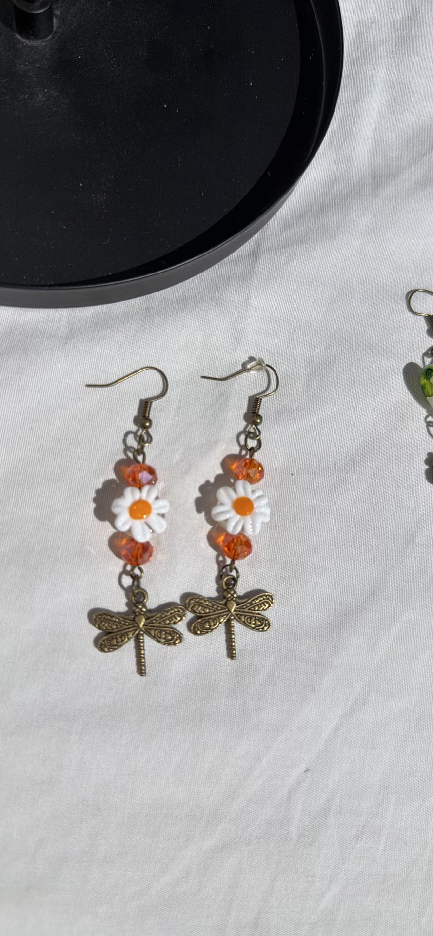 Handmade Costume Jewelry Earrings, 4 Pairs - image 3 of 6