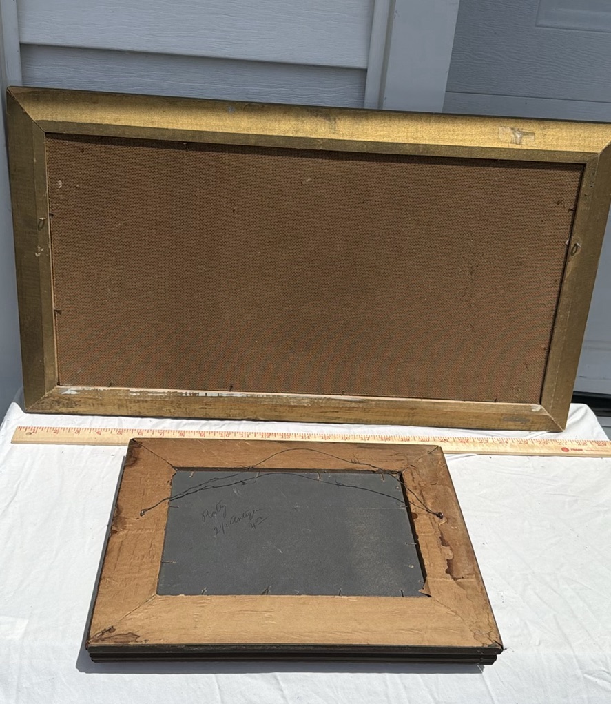 Two Vintage Framed Landscape Paintings - image 3 of 3
