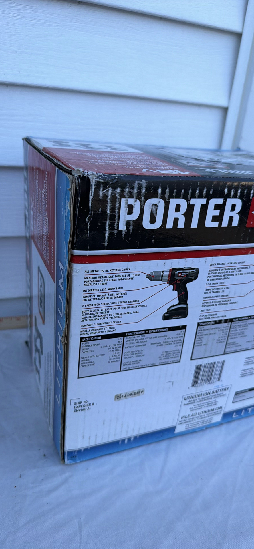 NEW Old Stock - Porter-Cable 18V Lithium 3-Tool Combo Kit - image 6 of 7