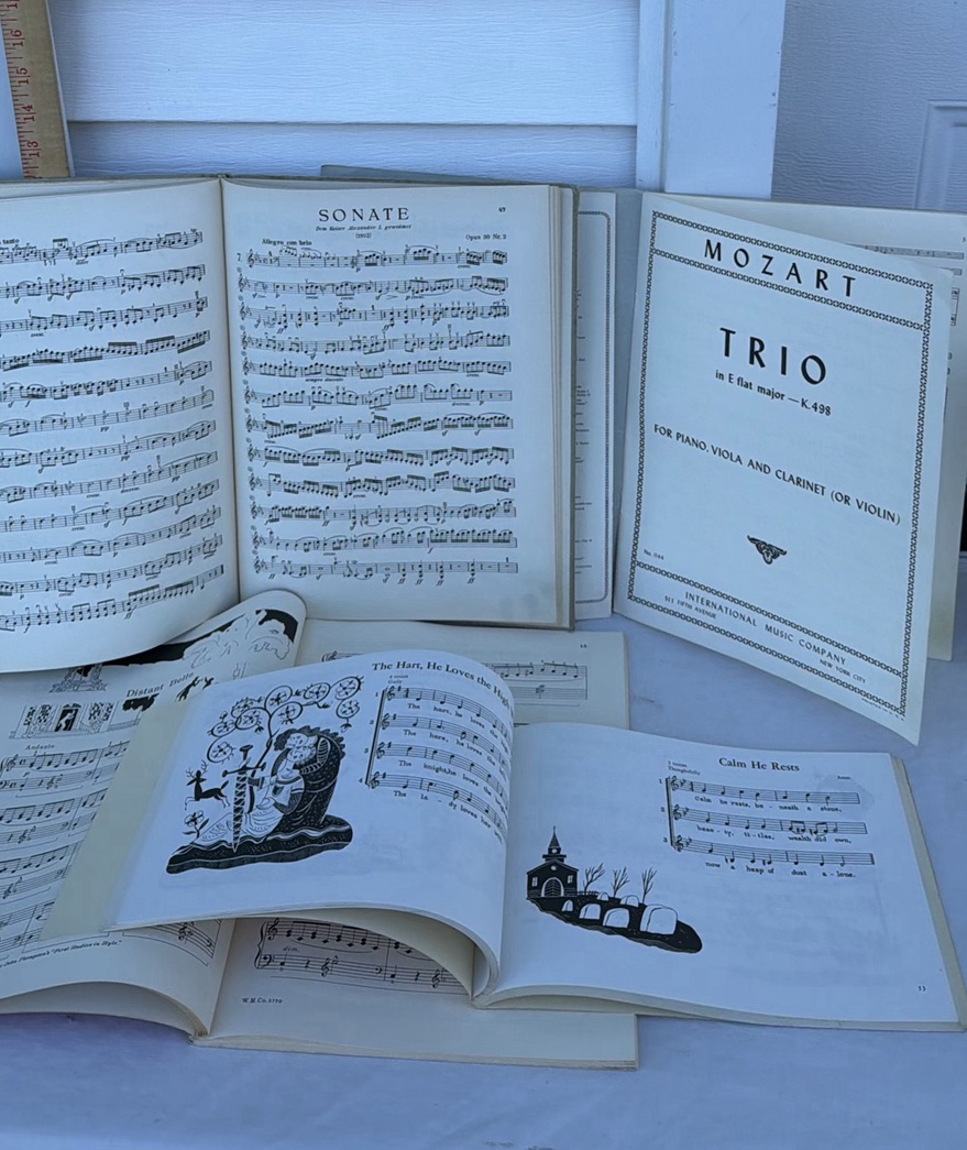 Collection of Vintage Sheet Music and Piano Instruction Books - image 4 of 12