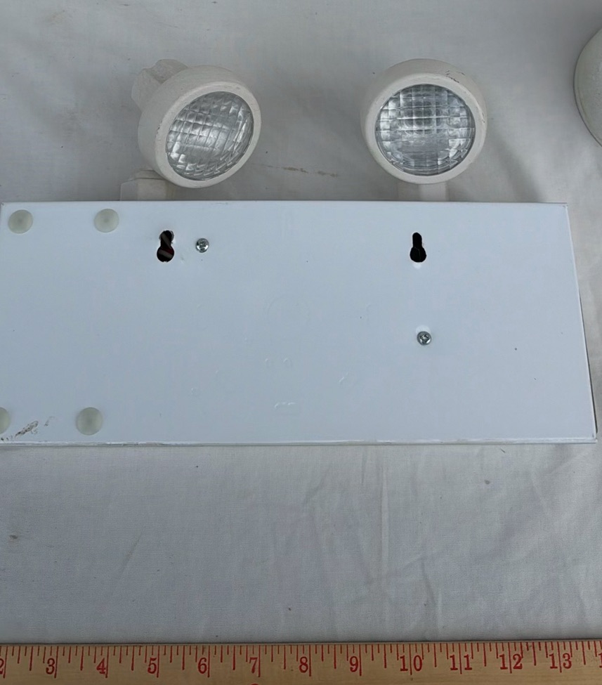 Beghelli Illuminated EXIT Sign with Emergency Light Heads - image 9 of 12