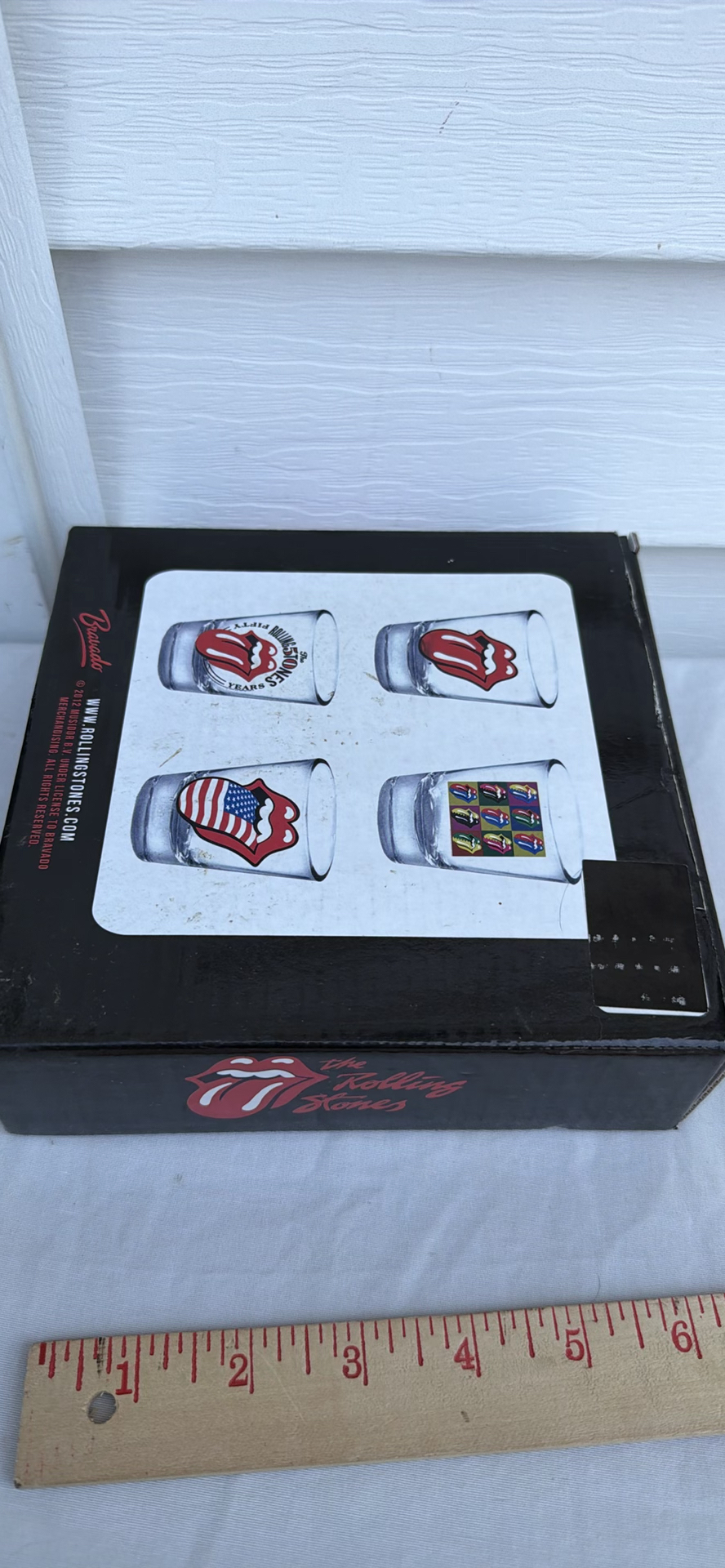 The Rolling Stones Four-Piece Shot Glass Set - image 5 of 6