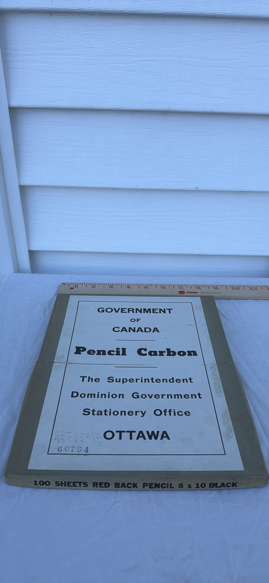 Vintage Government of Canada Pencil Carbon Paper Box - image 2 of 4