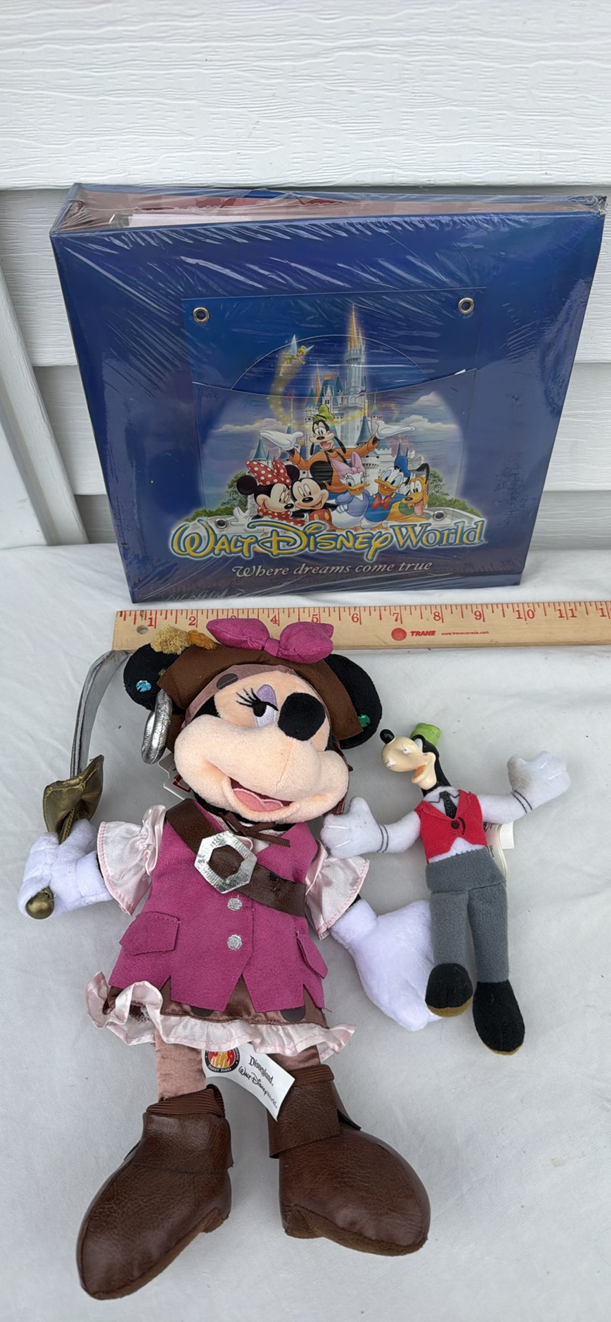 Walt Disney World Photo Album and Disney Character Plush Dolls - image 1 of 14