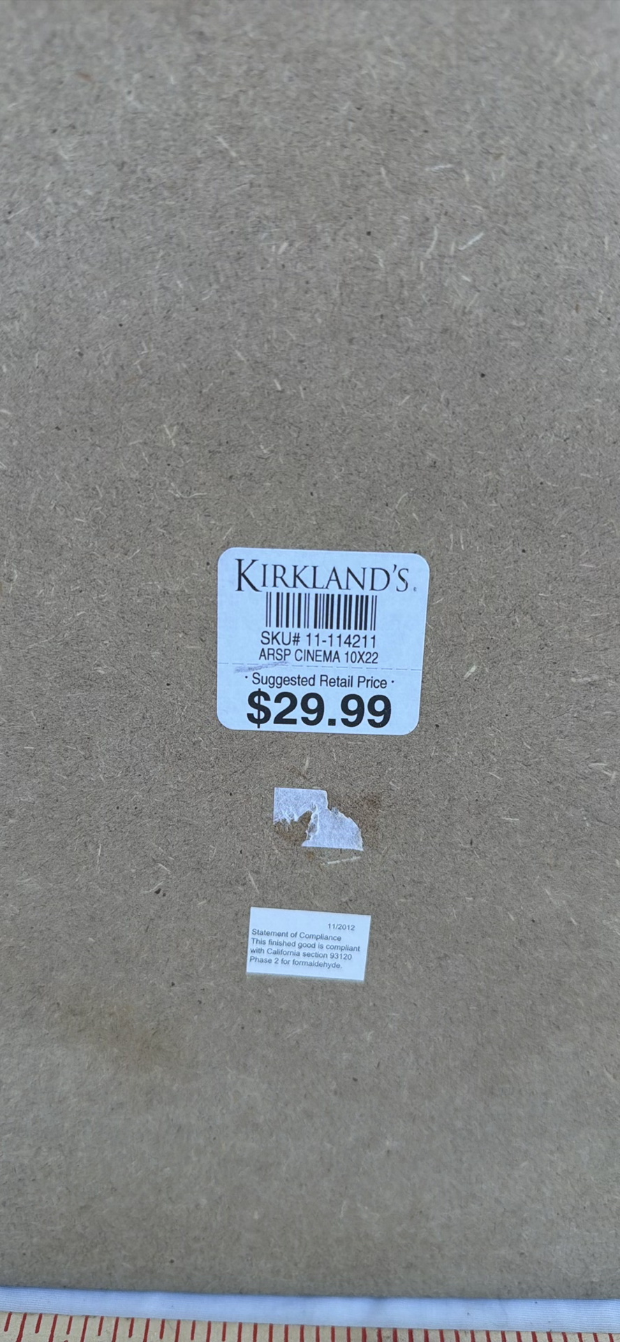 Kirkland’s Cinema-Themed Framed Wall Art - image 4 of 4