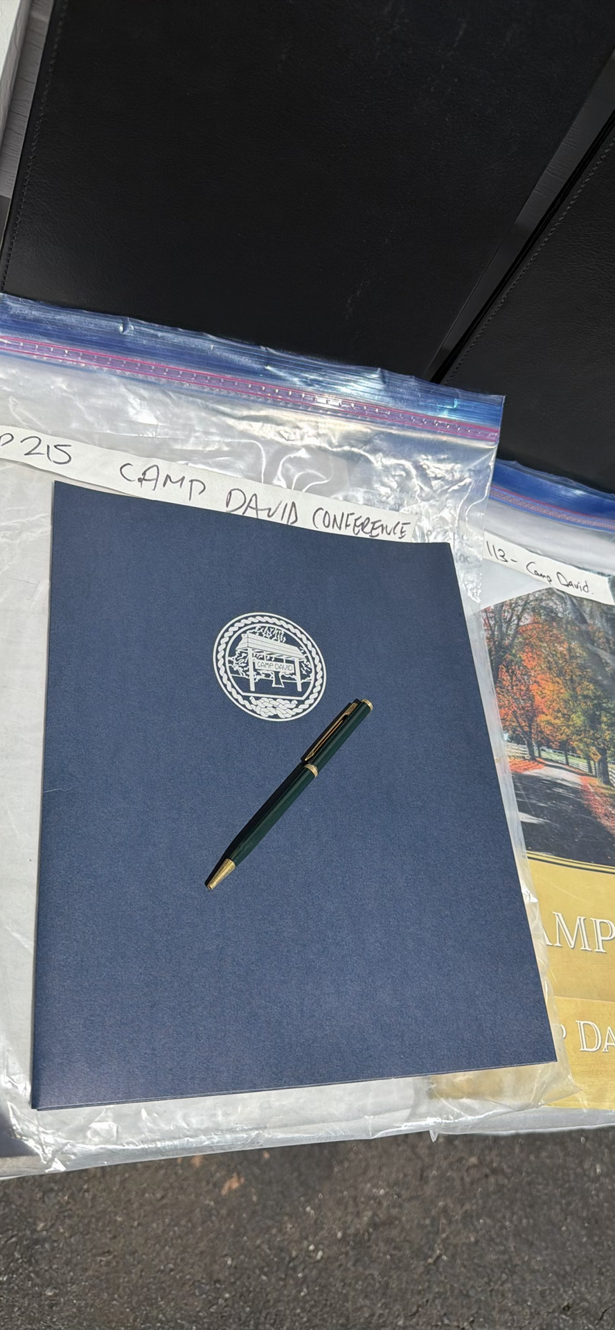 Camp David Branded Binders, Book, and Conference Items - image 7 of 10