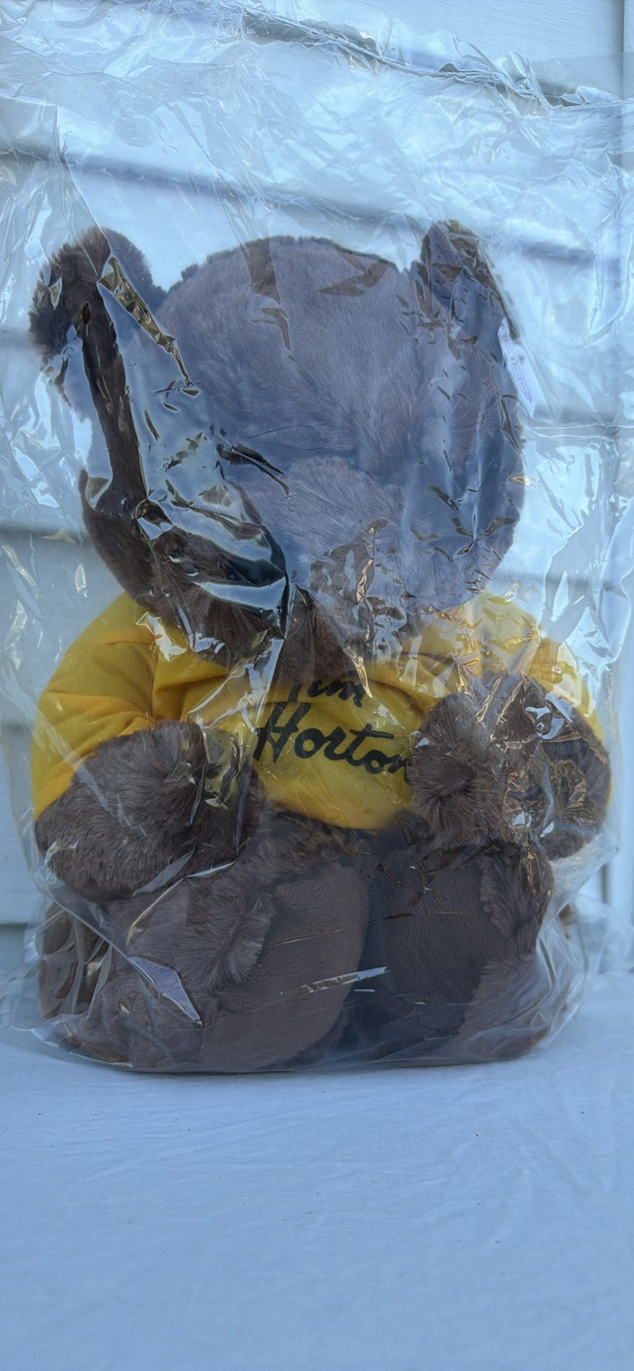 NEW In Bag - Limited Edition Tim Hortons Sidney Crosby Teddy Bear Plush Toy - image 2 of 4