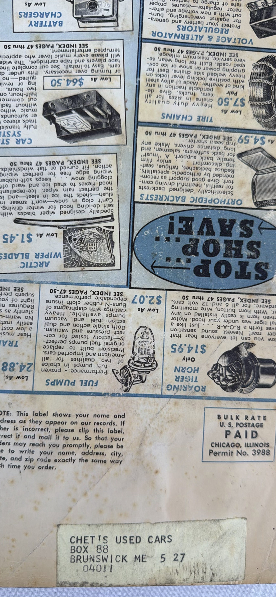 Vintage Warshawsky & Co. Everything Automotive Catalog - image 7 of 10
