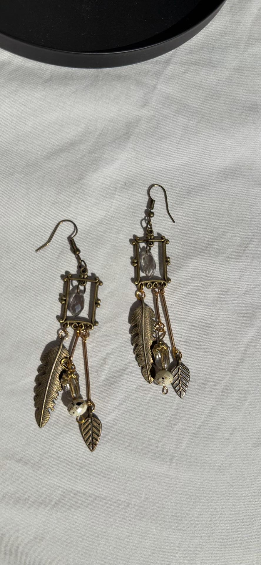 Handmade Costume Jewelry Earrings, 4 Pairs - image 4 of 4