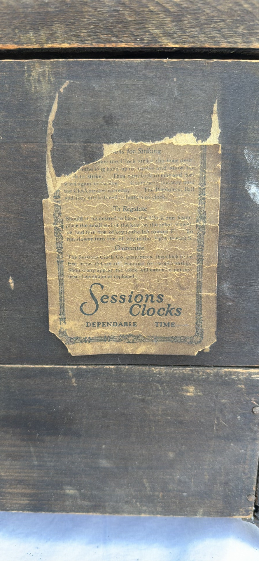 Sessions Clocks Ornate Mantel Clock - image 5 of 11