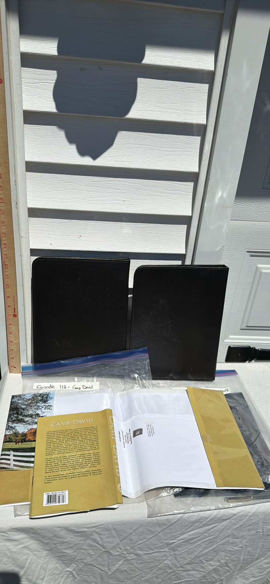 Camp David Branded Binders, Book, and Conference Items - image 5 of 10