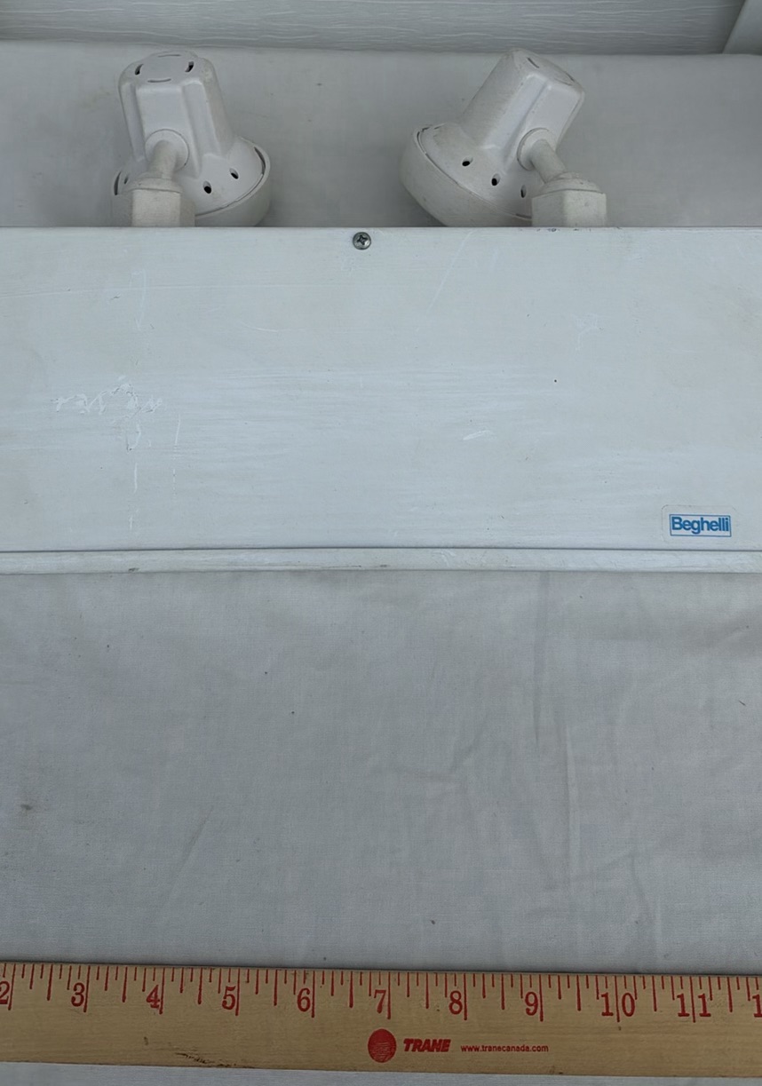 Beghelli Illuminated EXIT Sign with Emergency Light Heads - image 7 of 12