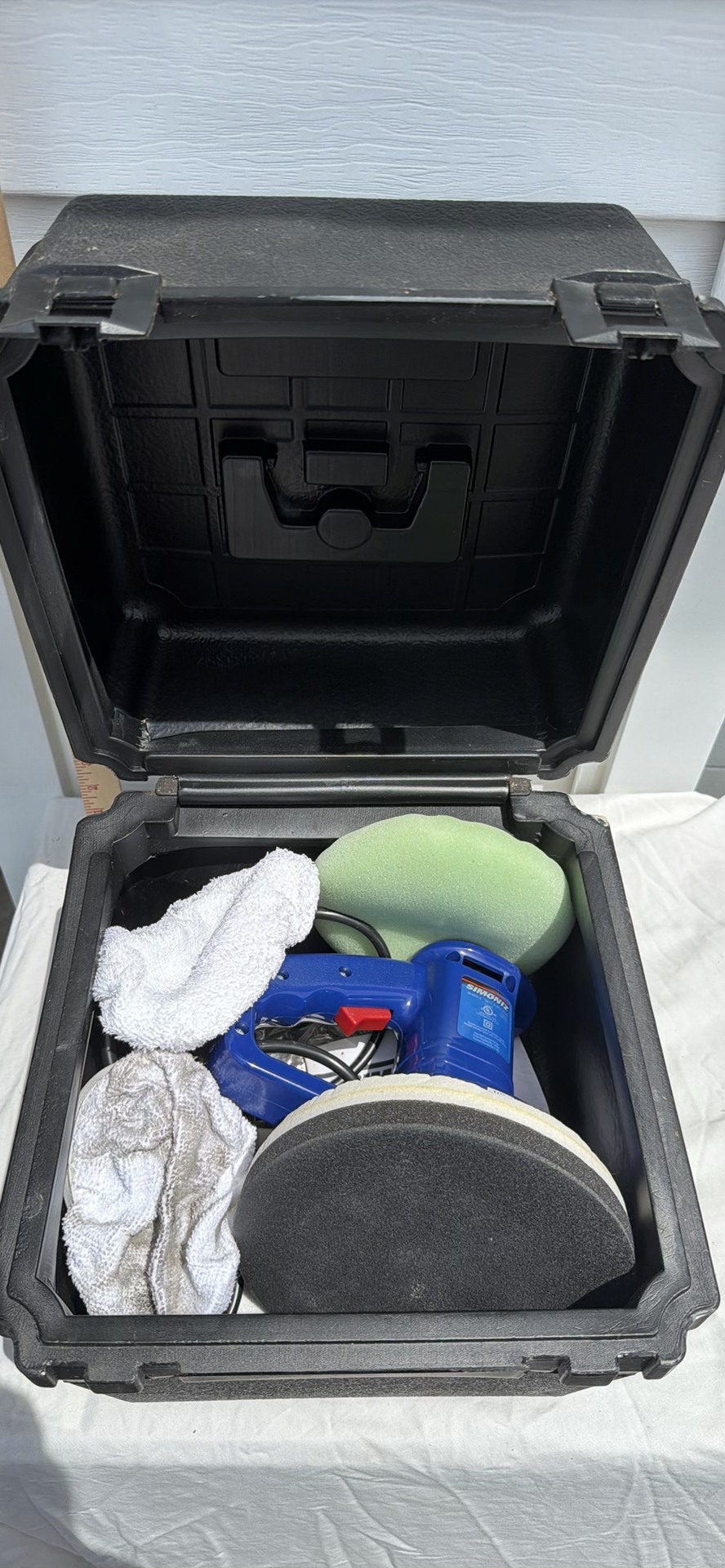 Simoniz Random Orbit Polisher with Carrying Case and Accessories - image 4 of 6