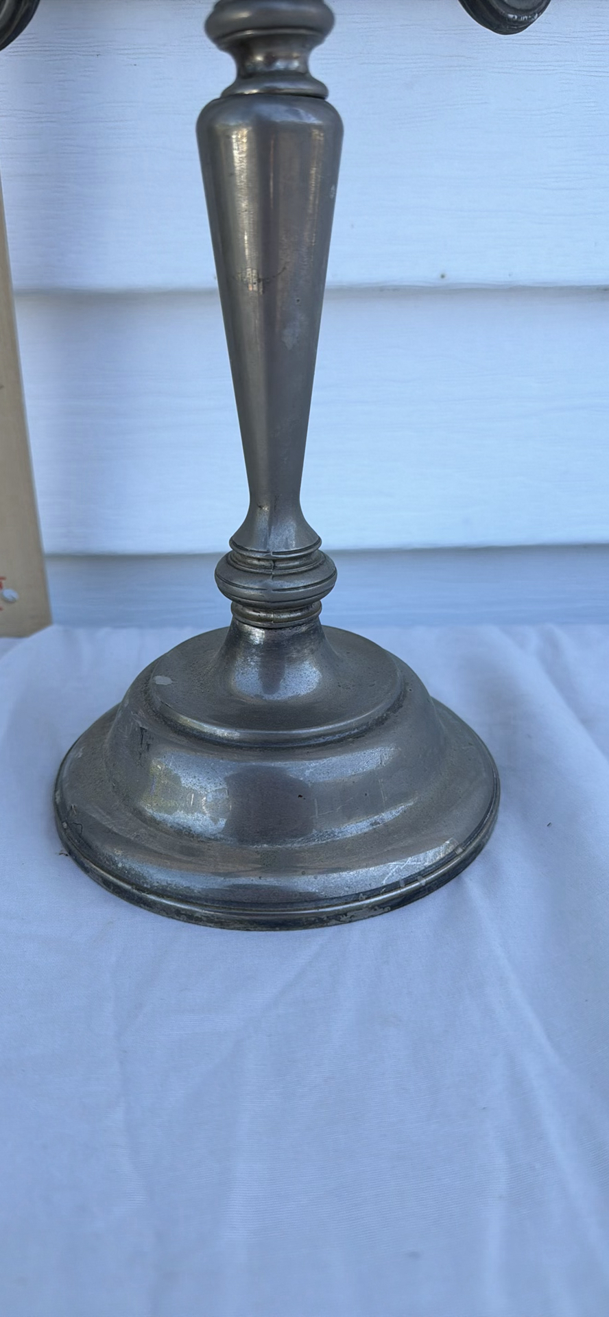 Vintage Five-Arm Metal Candelabra - image 5 of 7