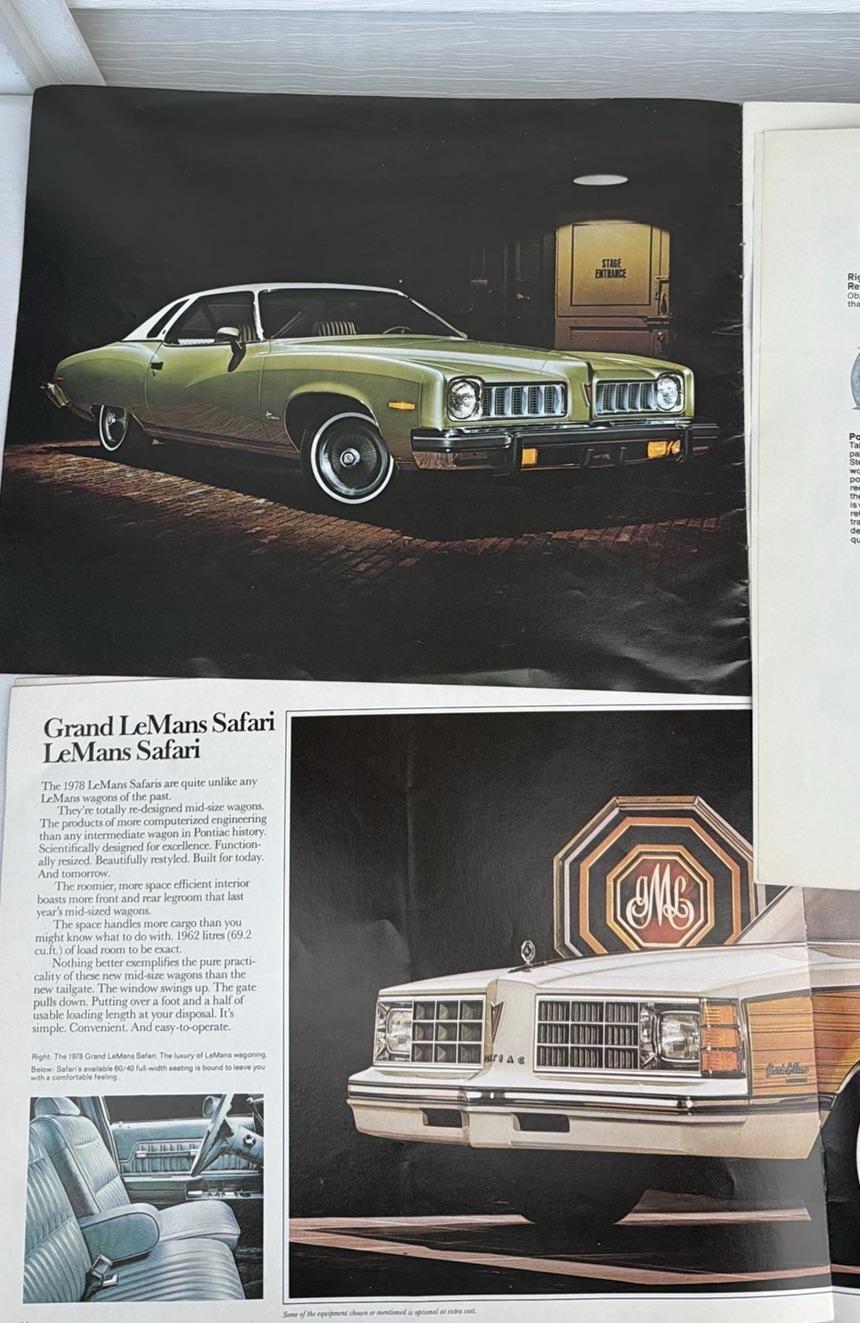 Pontiac LeMans and Grand Am Automotive Brochures - image 1 of 7