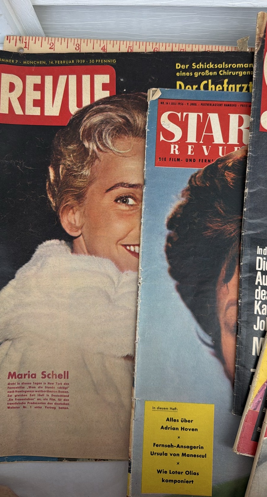Vintage German Illustrated Magazines 1956-1961 - Lot Of 6 - image 6 of 18