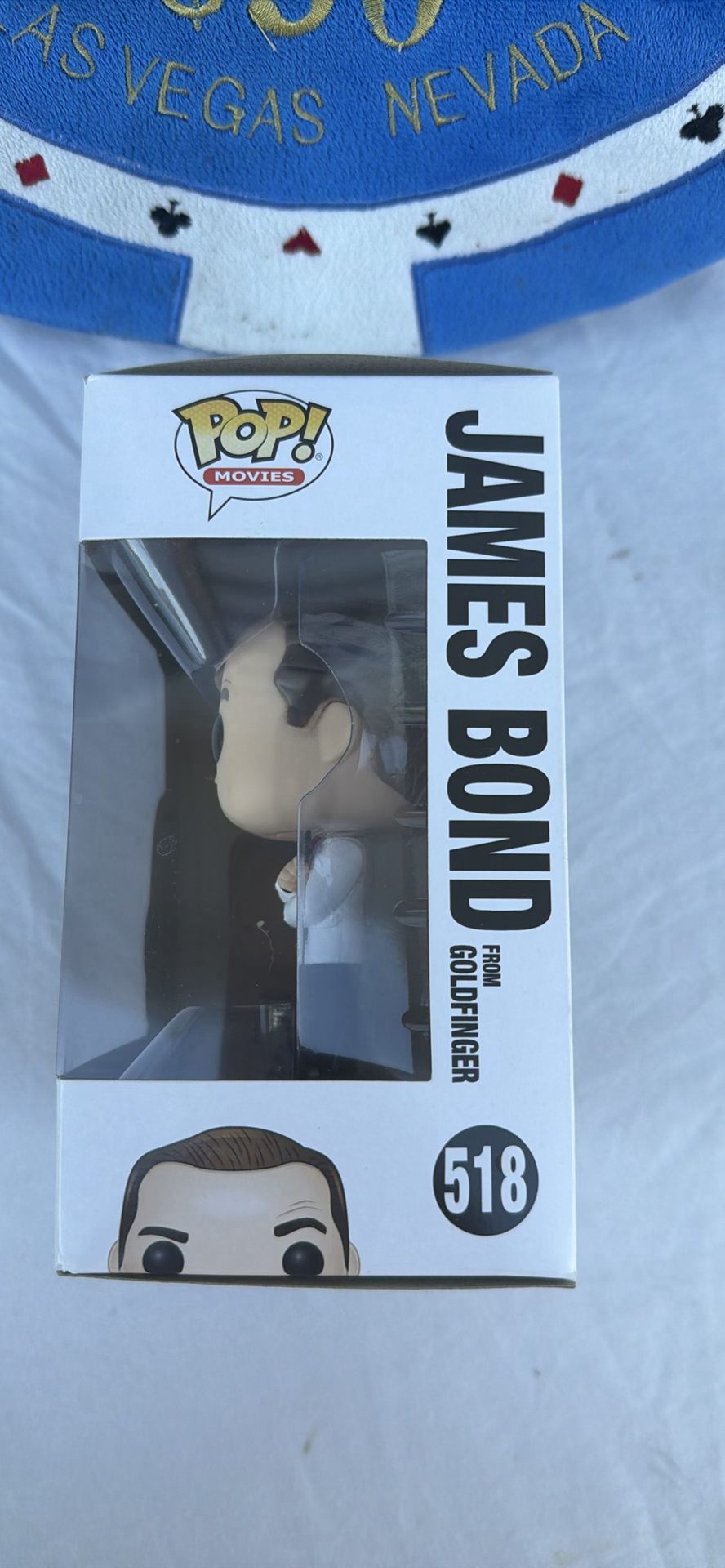 Las Vegas Casino Chip Pillow and Funko Pop James Bond Figure - image 7 of 10