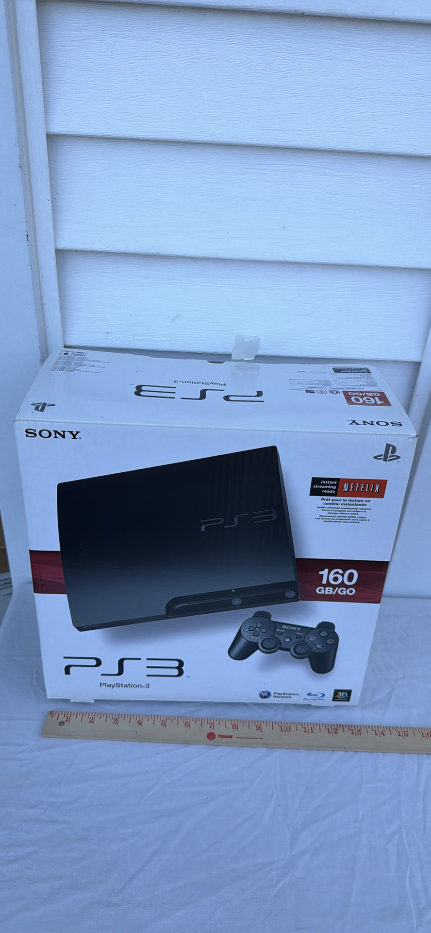 Sony PlayStation 3 160GB Console with Controller and Box - image 1 of 15