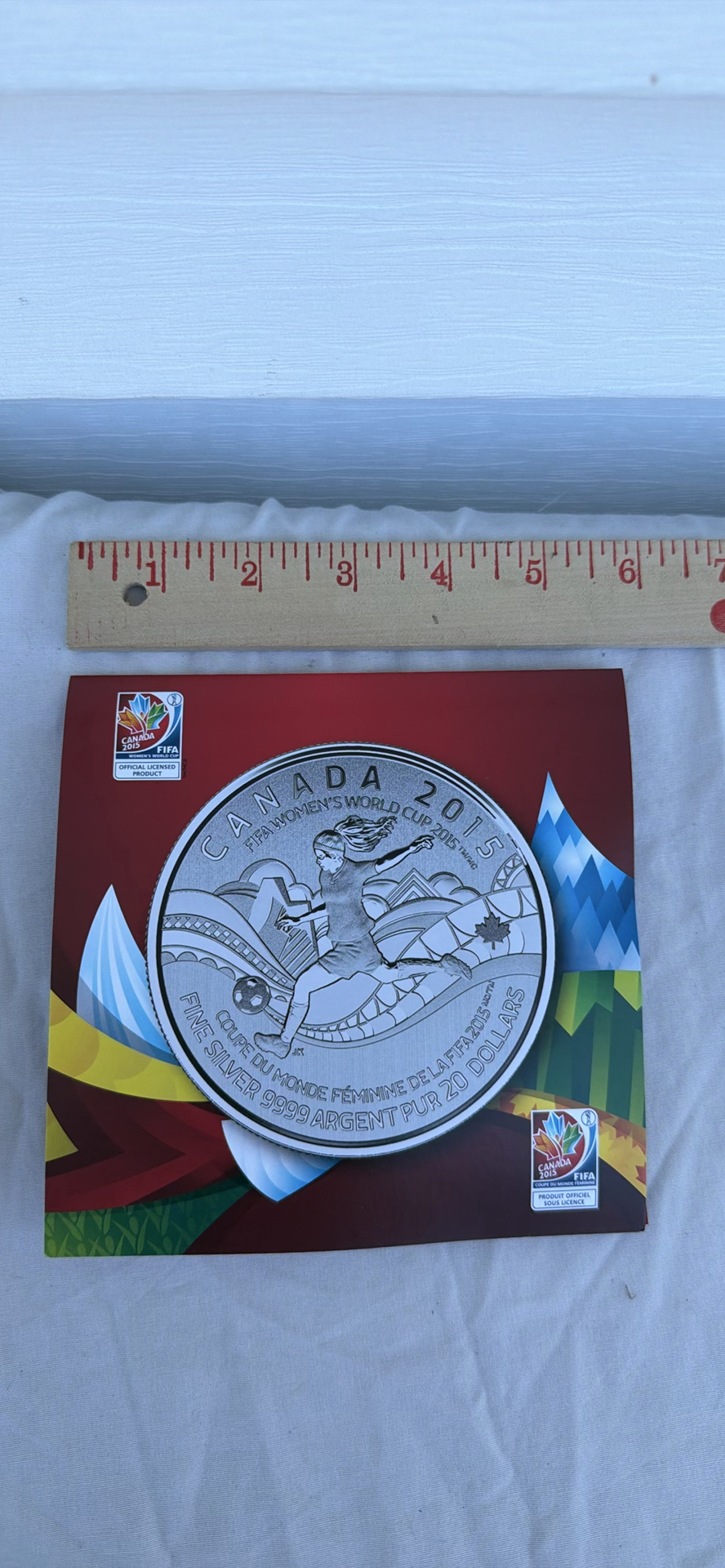 Canada 2015 FIFA Women’s World Cup $20 Silver Coin Set - image 1 of 11