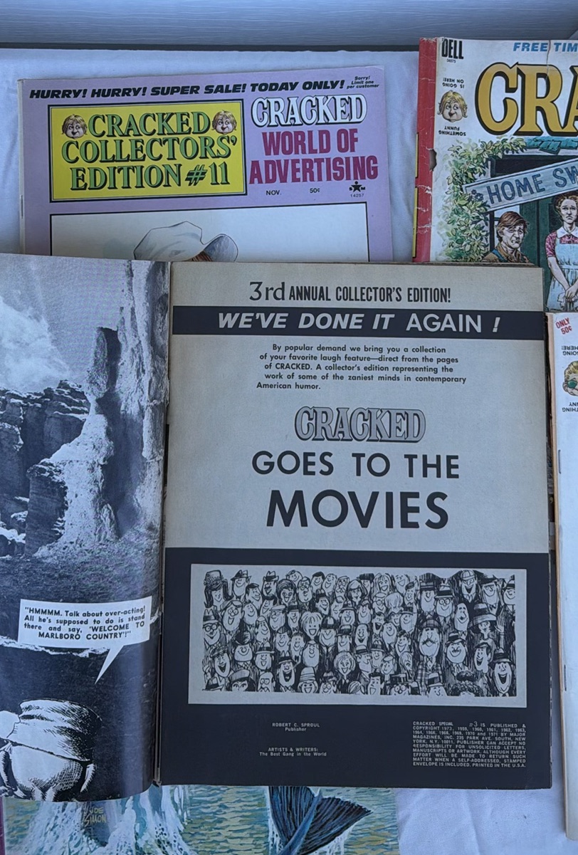 Assorted (5) Older Cracked Magazine Issues and Collector Editions - image 3 of 5