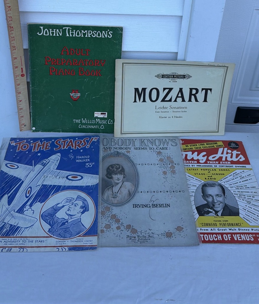 Vintage Sheet Music and Music Publications Collection - image 1 of 15