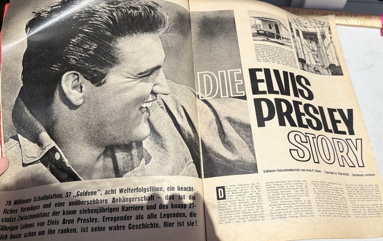 Vintage 1961 Film Revue German Magazines - Lot Of 25 - image 16 of 16