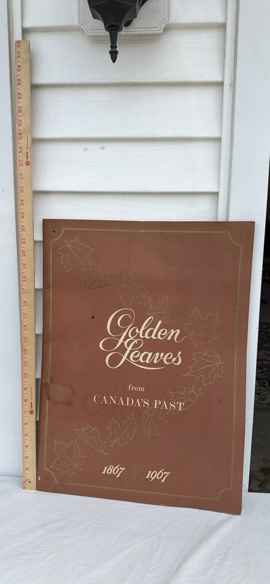 LARGE Golden Leaves from Canada’s Past 1867–1967 Book - image 3 of 14