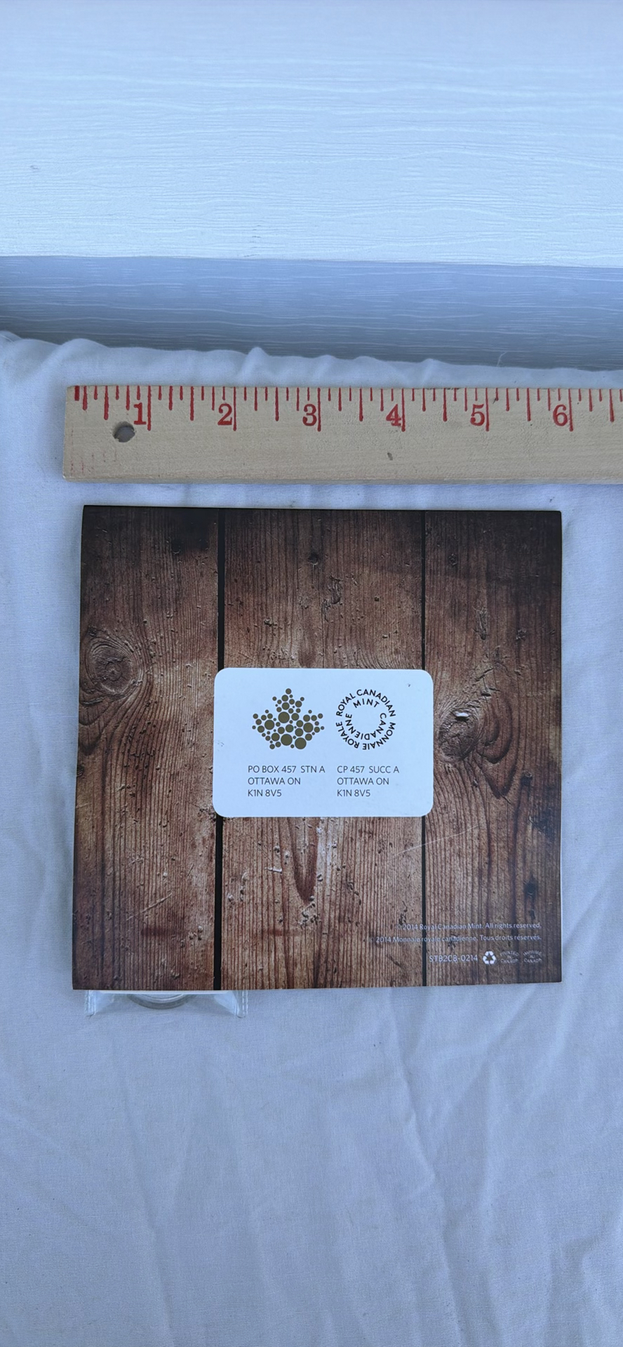 Royal Canadian Mint 2014 $20 Fine Silver Coin with Packaging and Certificate - image 2 of 9