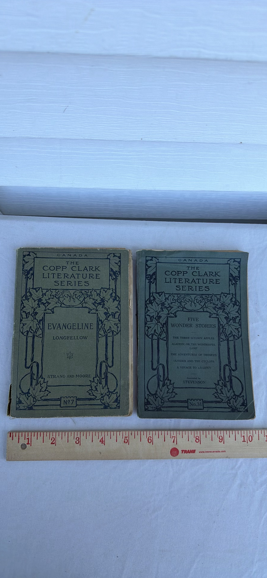 Two Antique Copp Clark Literature Series Books - 1915 And 1927 - image 1 of 8