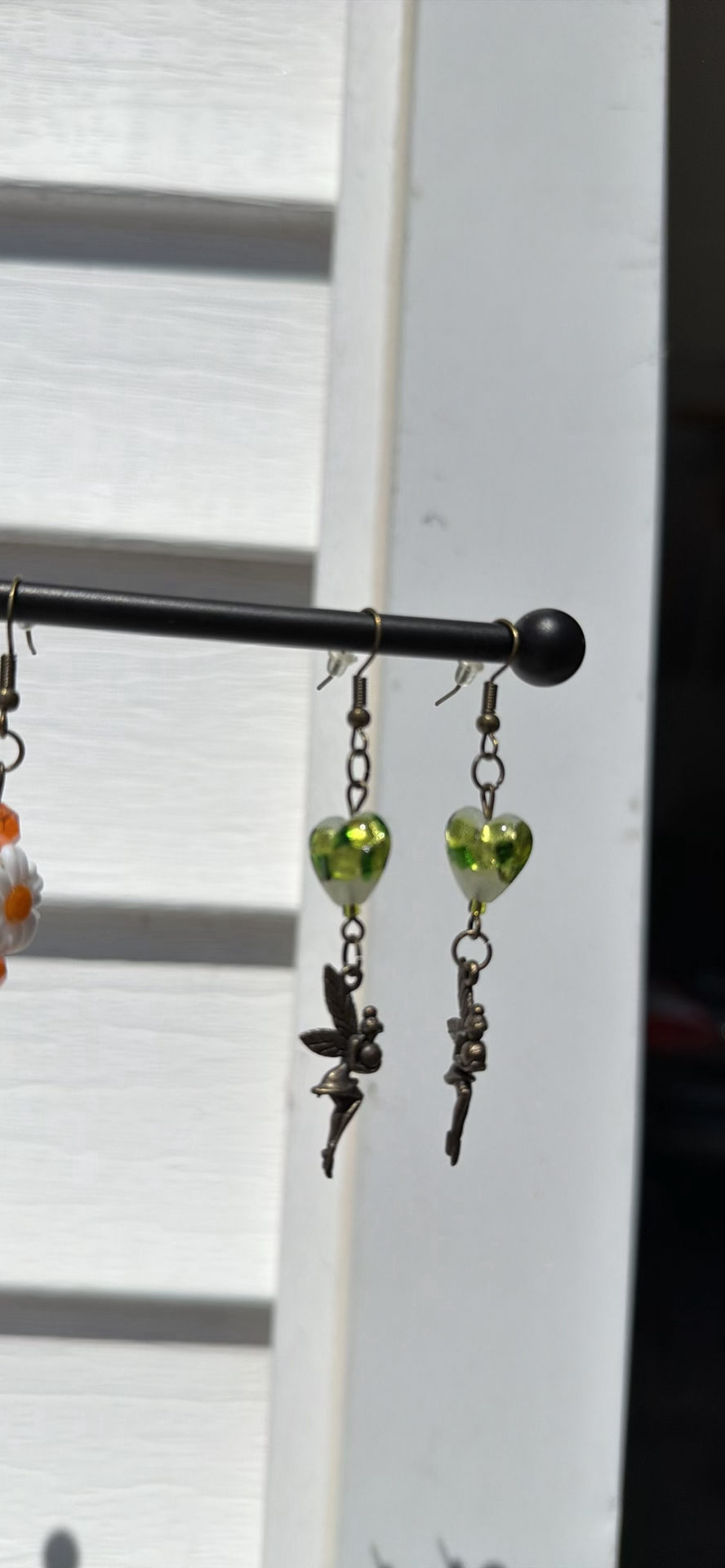 Handmade Costume Jewelry Earrings, 4 Pairs - image 6 of 6