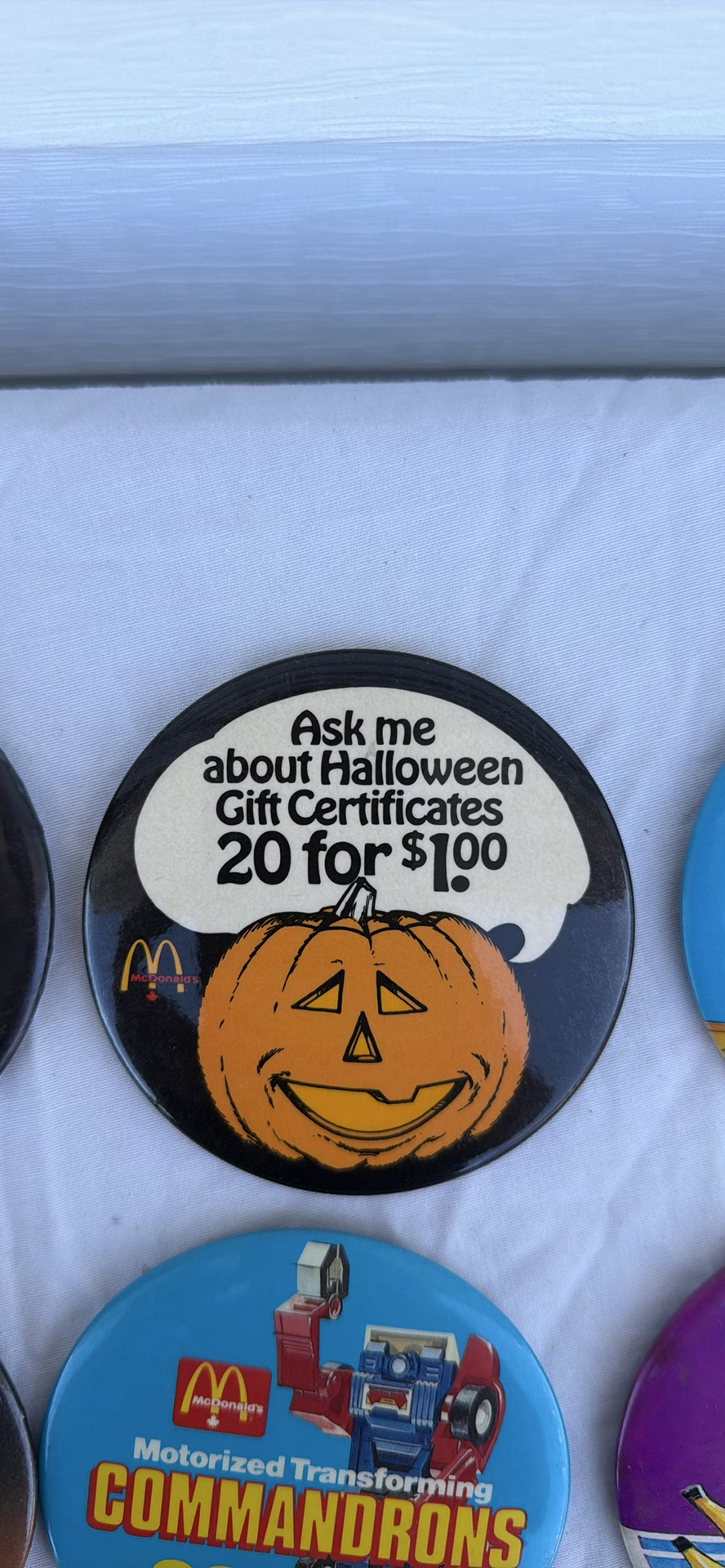 McDonald’s Promotional Pin-Back Buttons Collection (10) - image 2 of 5