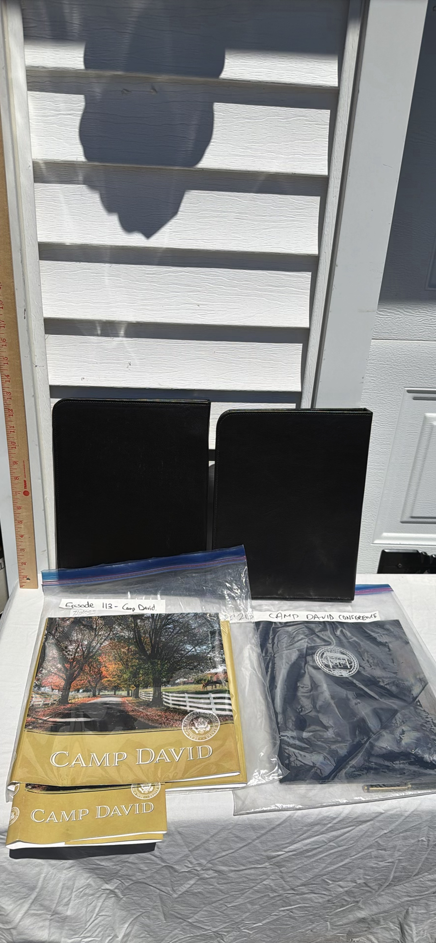 Camp David Branded Binders, Book, and Conference Items - image 4 of 10