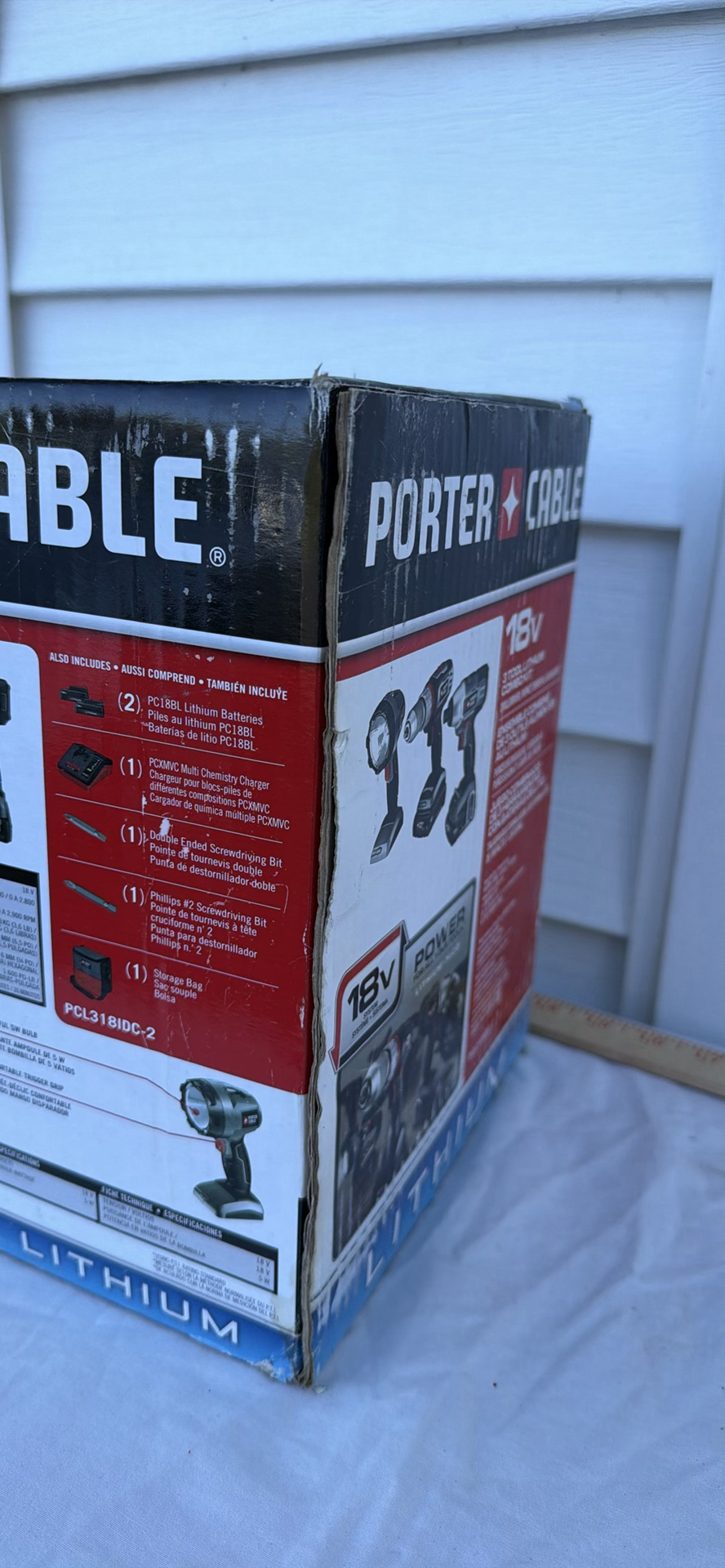 NEW Old Stock - Porter-Cable 18V Lithium 3-Tool Combo Kit - image 5 of 7