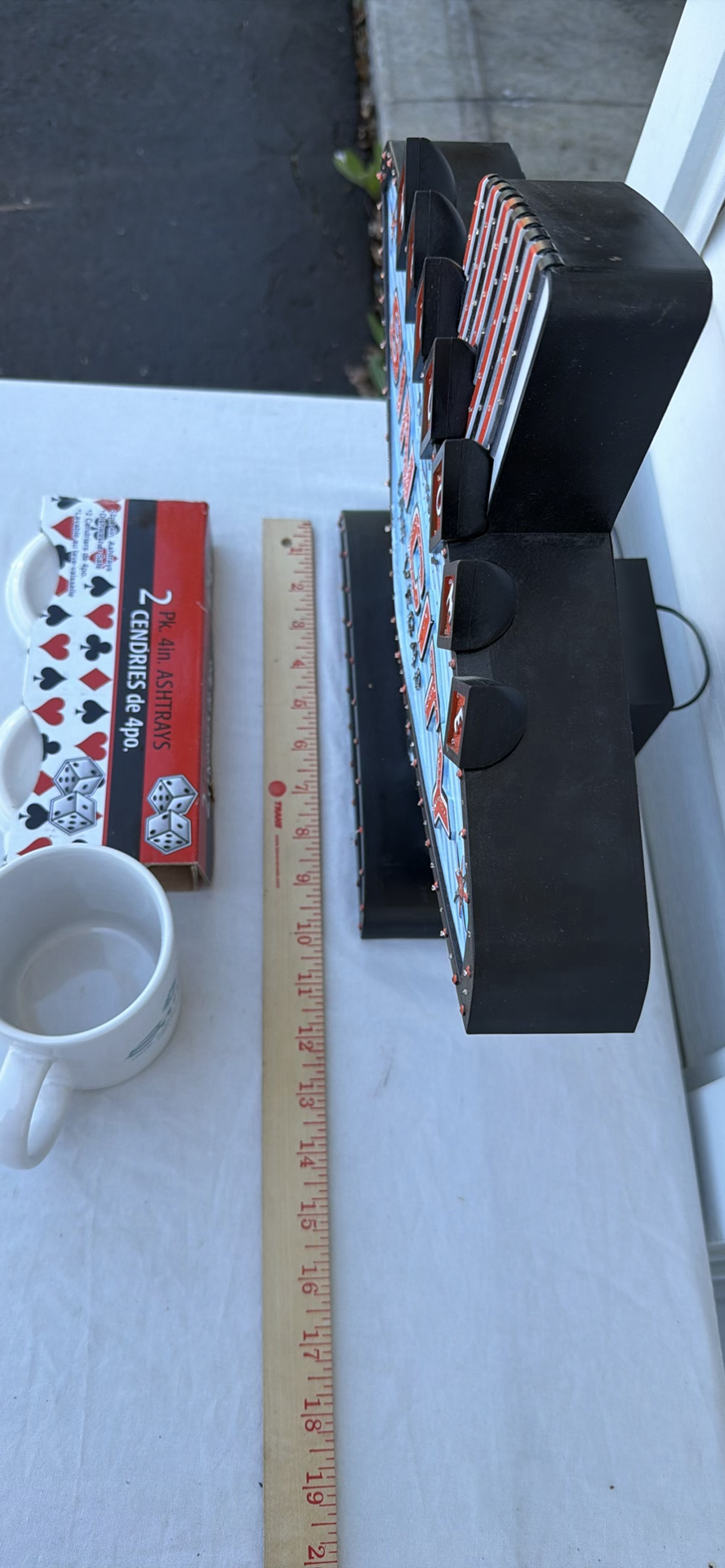 Las Vegas Themed Lightup Sign, Mug, and Ashtray Set - image 5 of 8