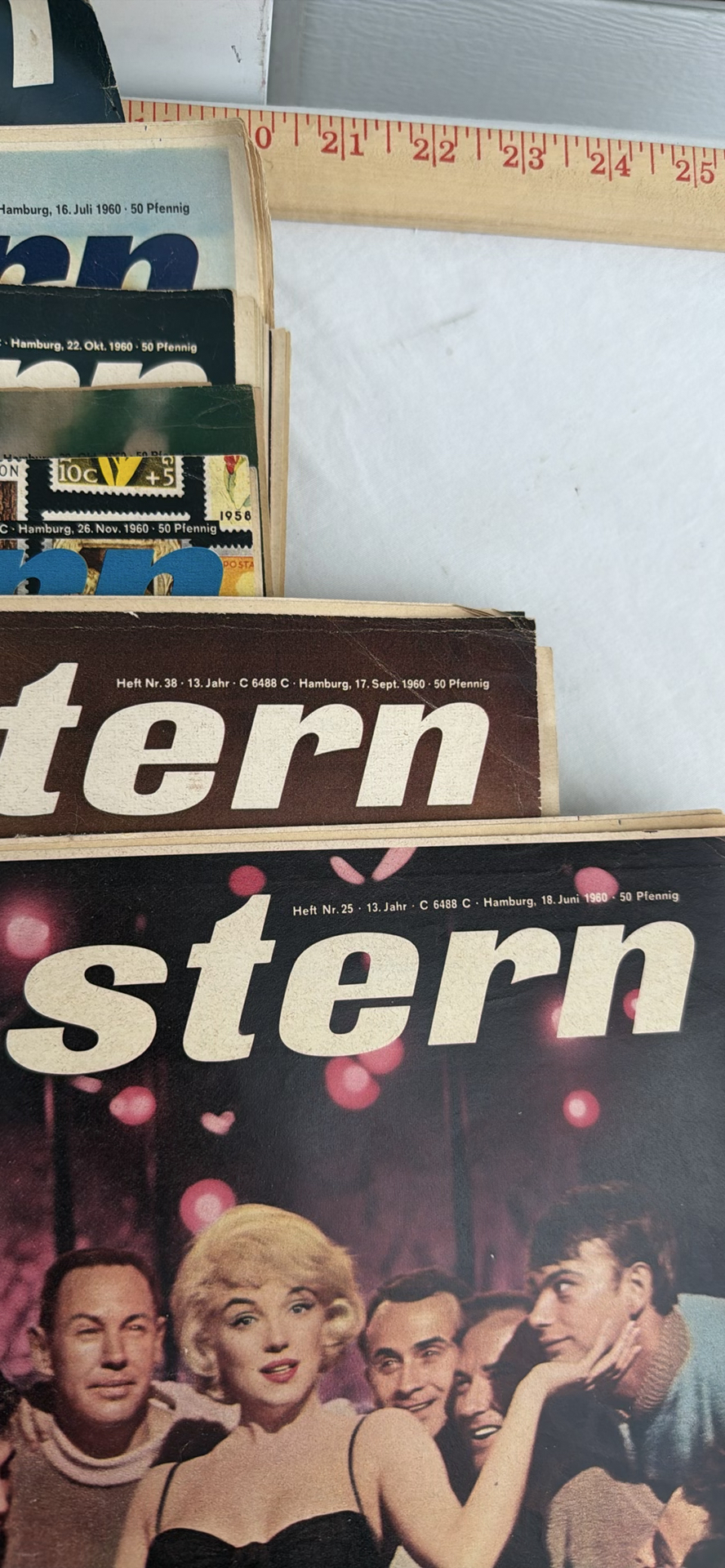 Vintage 1960 Stern German Magazines - Lot of 10 - image 3 of 17
