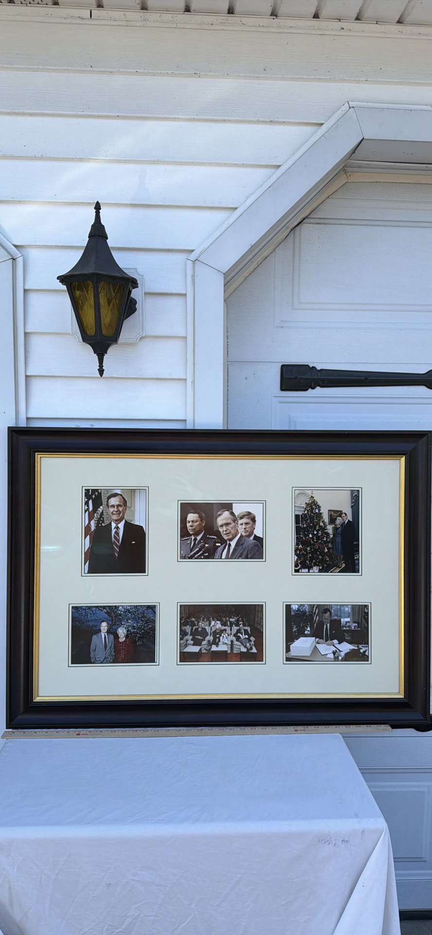 Three Framed White House President Photo Collage Artworks Regan, Bush - image 15 of 20