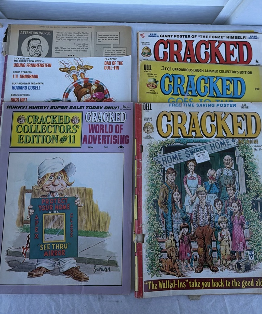 Assorted (5) Older Cracked Magazine Issues and Collector Editions - image 2 of 5